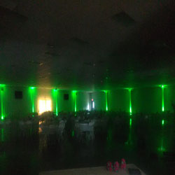 Toyota Center Up Lighting